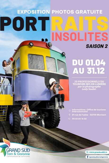 Exposition "Portraits Insolites" - Saison 2