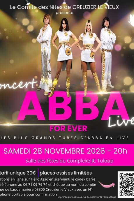 Concert ABBA for ever