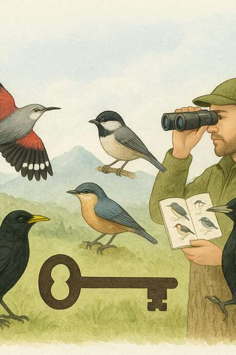 Atelier ornithologique : Reconnaissance des oiseaux du massif des Bauges