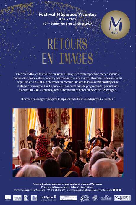 Exposition de photographies - Festival Musiques Vivantes