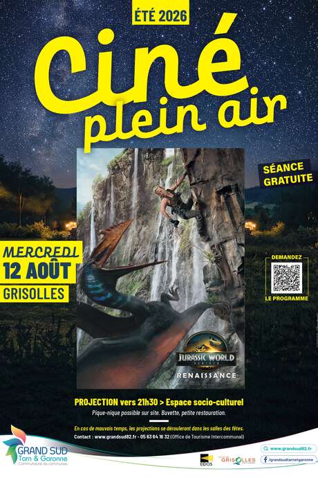 Ciné Plein Air /" Jurassic World Renaissance "