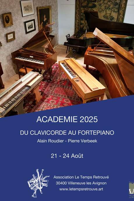 Académie du "clavicorde au fortepiano : toucher et organologie" et concert