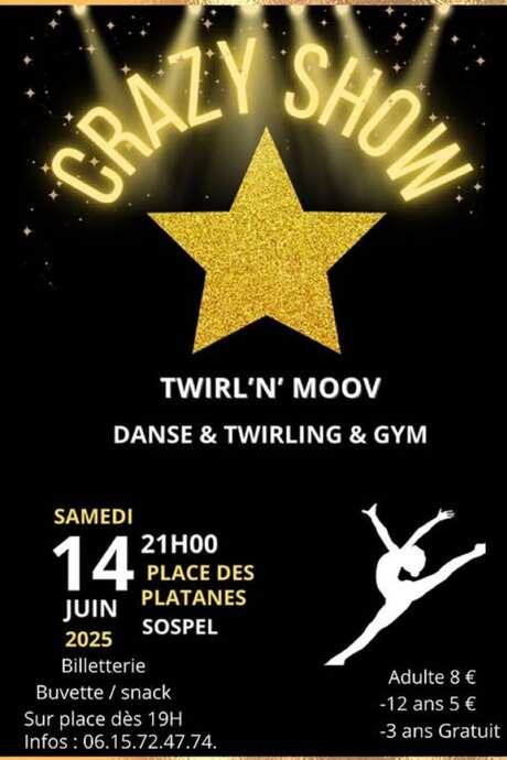 Spectacle de twirling : "Crazy Show"