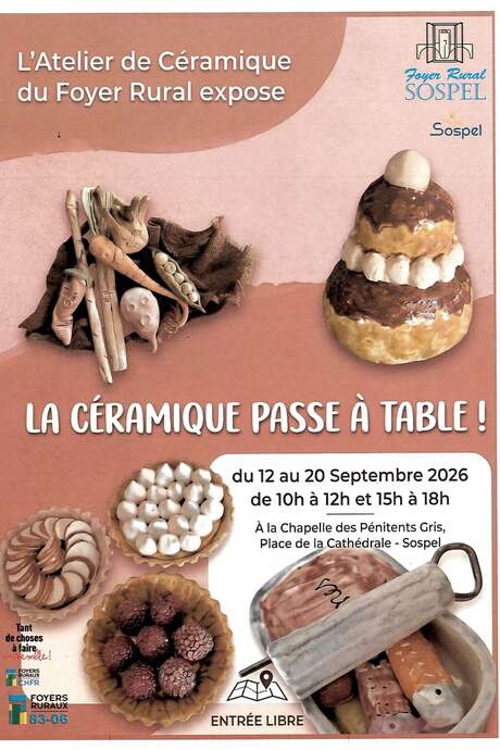 Exhibition: Ceramics Come to the Table