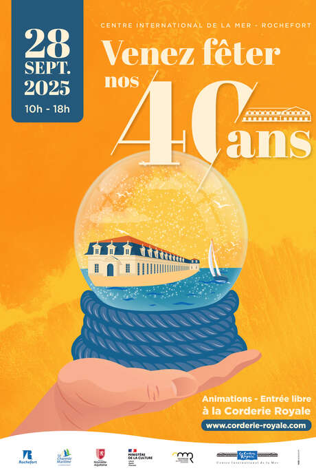 Das Centre International de la Mer feiert sein 40-jähriges Bestehen