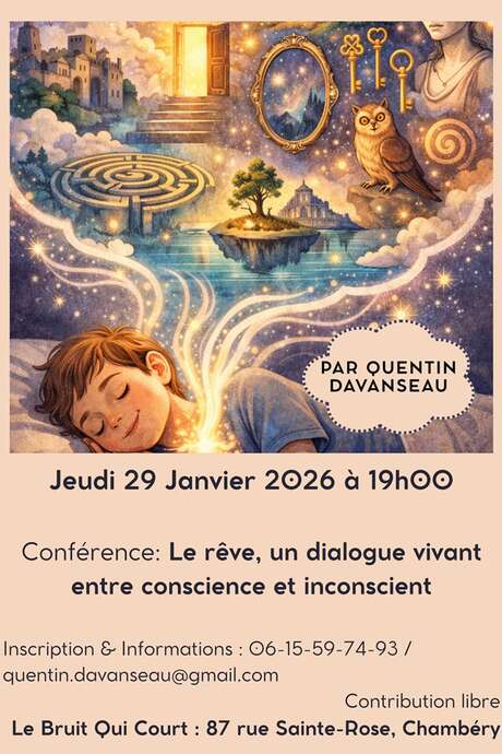 Conférence : Le Rêve, un dialogue vivant entre conscience et inconscient