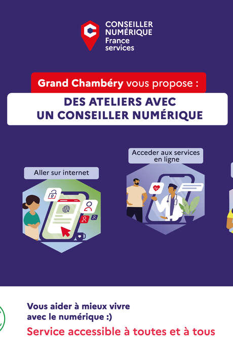 Atelier numérique - Conseillers numériques Grand Chambéry