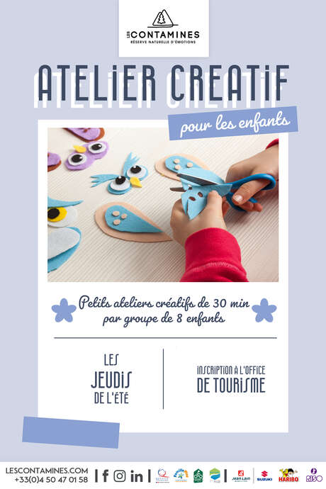 Atelier créatif pour les enfants