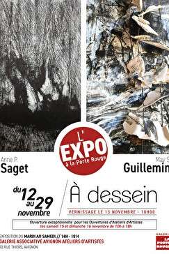 « À dessein » - Anne P. Saget et May S. Guillemin