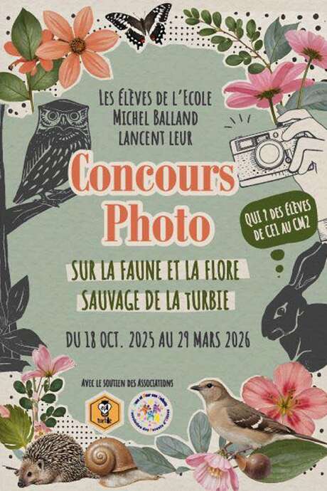 Concours photo sur la flore et la faune sauvage de La Turbie