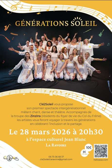 Spectacle Générations Soleil