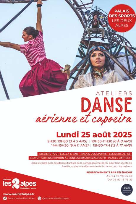 Atelier Danse aérienne et Capoeira