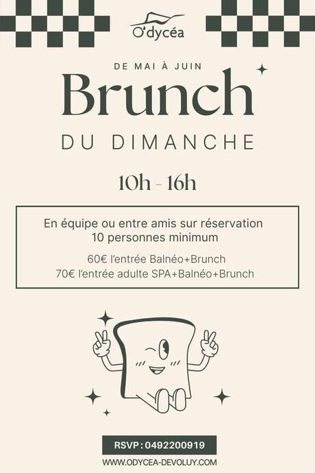 Brunch & balnéo au centre O'dycéa