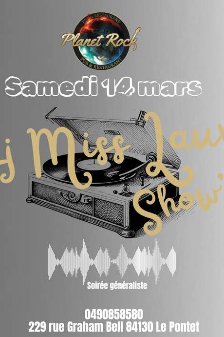 Soirée DJ Miss Lauver Show's