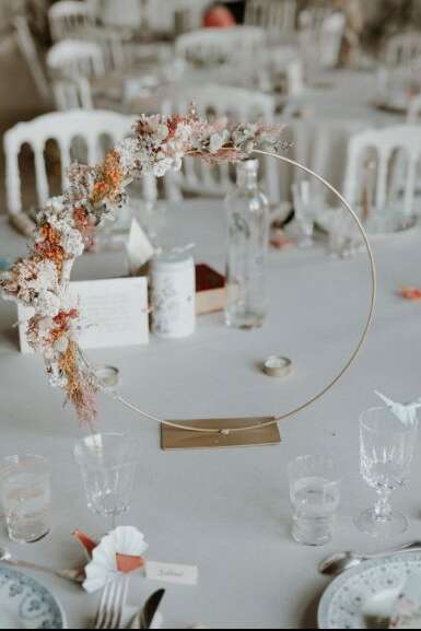 Atelier : Centre de table en fleurs séchées