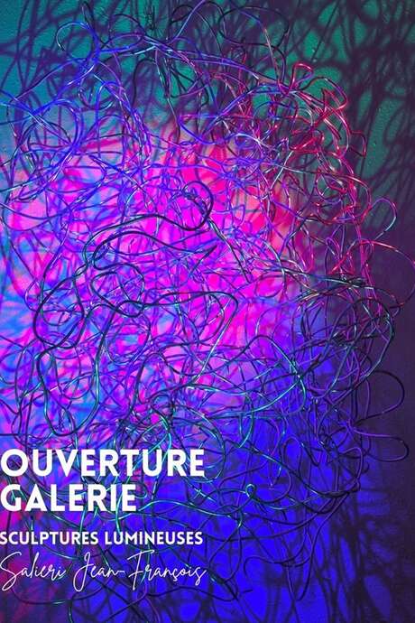 Exposition de sculptures lumineuses
