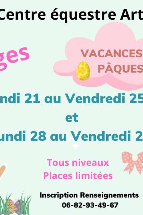 Riding lessons Easter holidays - Centre Equestre d'Artemare