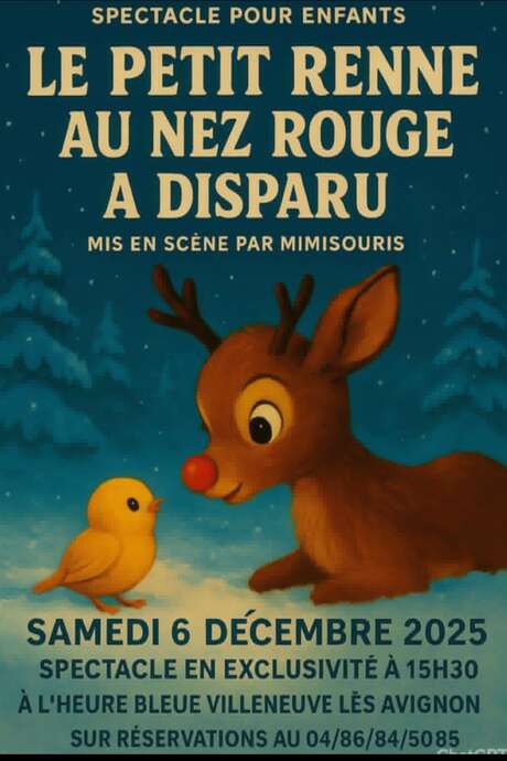 Spectacle de Noël "Rudolph, le petit renne du Père Noël"