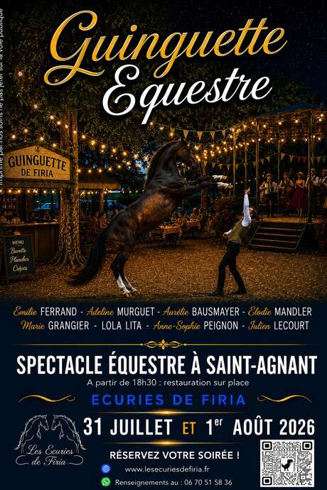 Equestrian open-air café