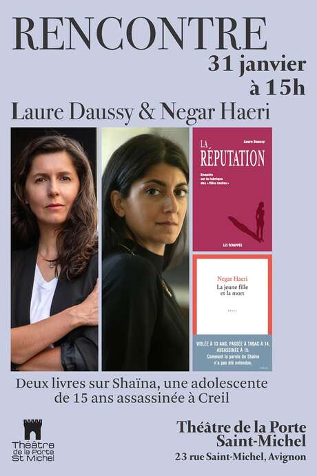 Rencontre avec Laure Daussy & Negar Haeri