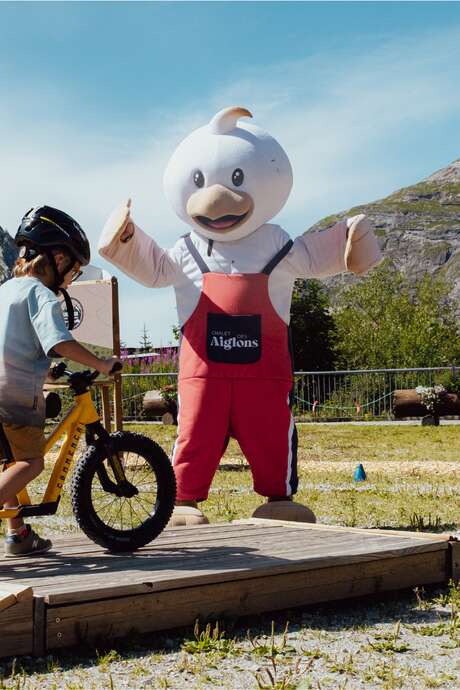 In sella con Gaston