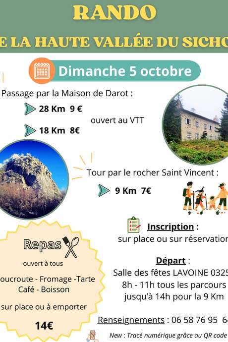 Rando de la Haute Vallée du Sichon