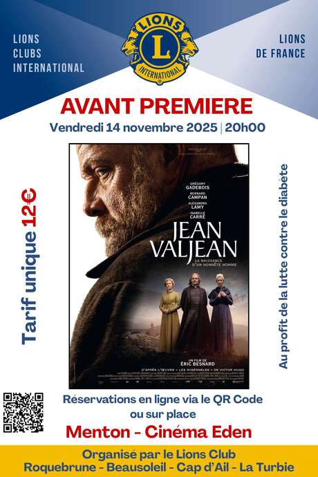 Avant première du film "Jean Valjean"