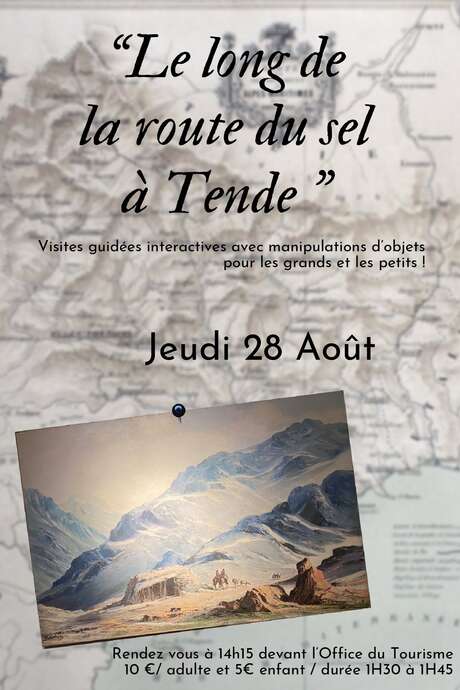 Visita guidata interattiva: lungo la via del sale a Tenda
