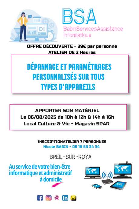 Atelier informatique
