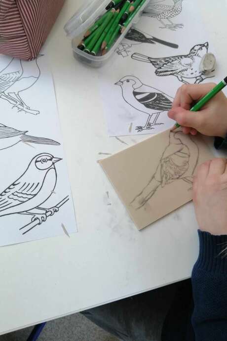 Visite-atelier : dessin et gravure en famille !