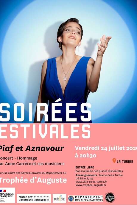 Soirées Estivales : Piaf & Aznavour