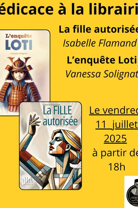 Dédicaces : Isabelle Flamand et Vanessa Solignat