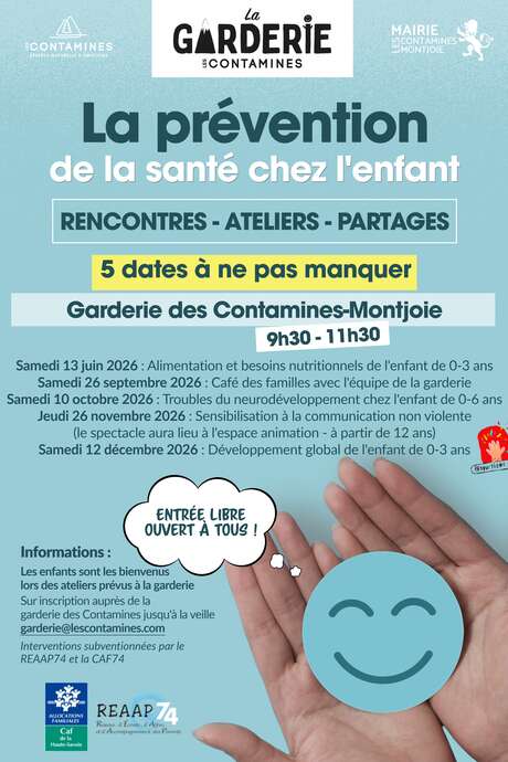 Ateliers de prévention de la santé chez l'enfant