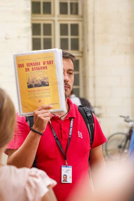 Visit the history of the Festival d'Avignon in English