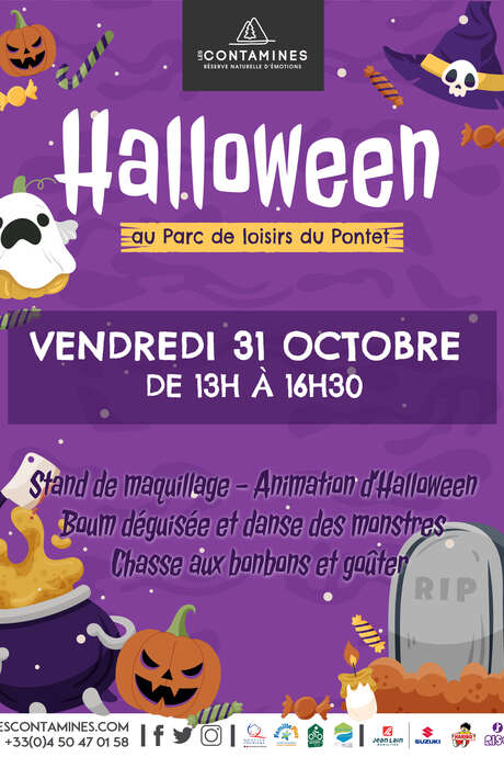 Après-midi d'Halloween au village !