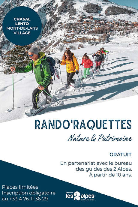 Rando'raquettes nature et patrimoine