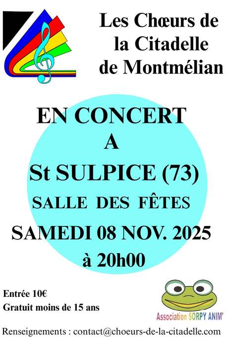 Concert : Les choeurs de la Citadelle de Montmélian