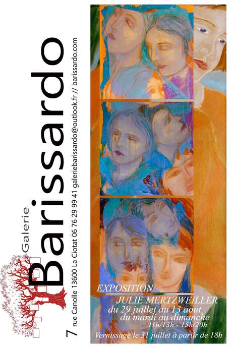 Mostra di dipinti dell'artista Julie Mertzweiller