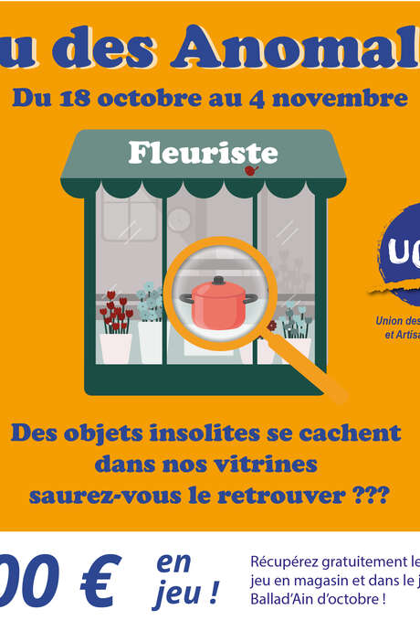 Jeu des anomalies de vitrine à Belley Jeu des anomalies de vitrine à Belley