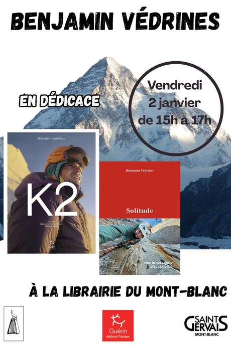 Dédicace de Benjamin Védrines