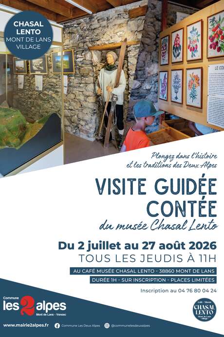Visite guidée contée du Musée Chasal Lento