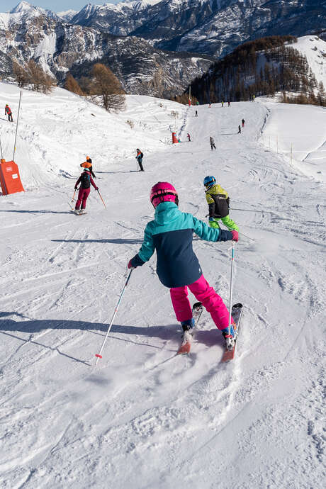 Jeu de piste sur le domaine skiable de Puy Saint Vincent