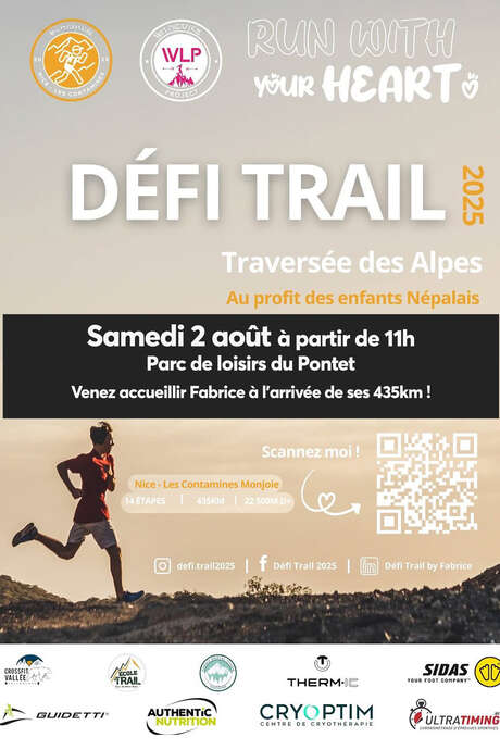 Arrivée du Défi Trail 2025