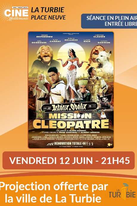 Cinema under the stars: "Asterix & Obelix: Mission Cleopatra"