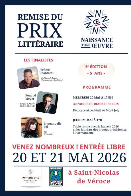 Consegna del premio letterario - La nascita di un'opera