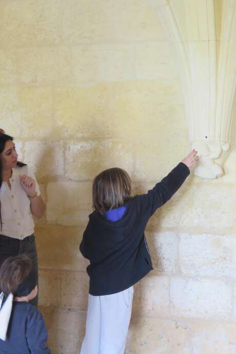 Visite sensorielle à l'Abbaye de Trizay