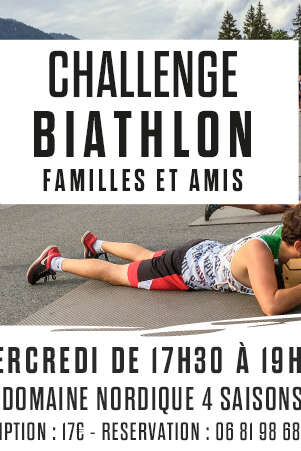 Challenge biathlon familles et amis