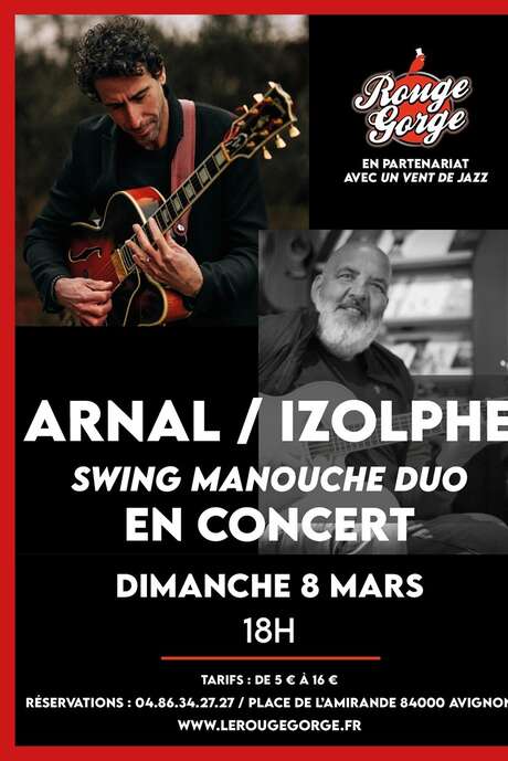 Arnal / Izolphe, swing manouche Duo