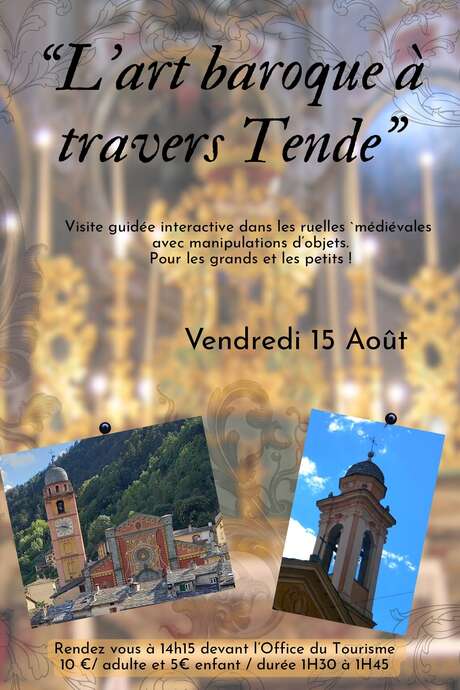 Visite guidée interactive : L'art baroque à travers Tende