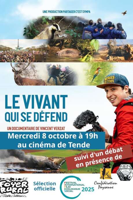 Projection : "Le vivant qui se défend"